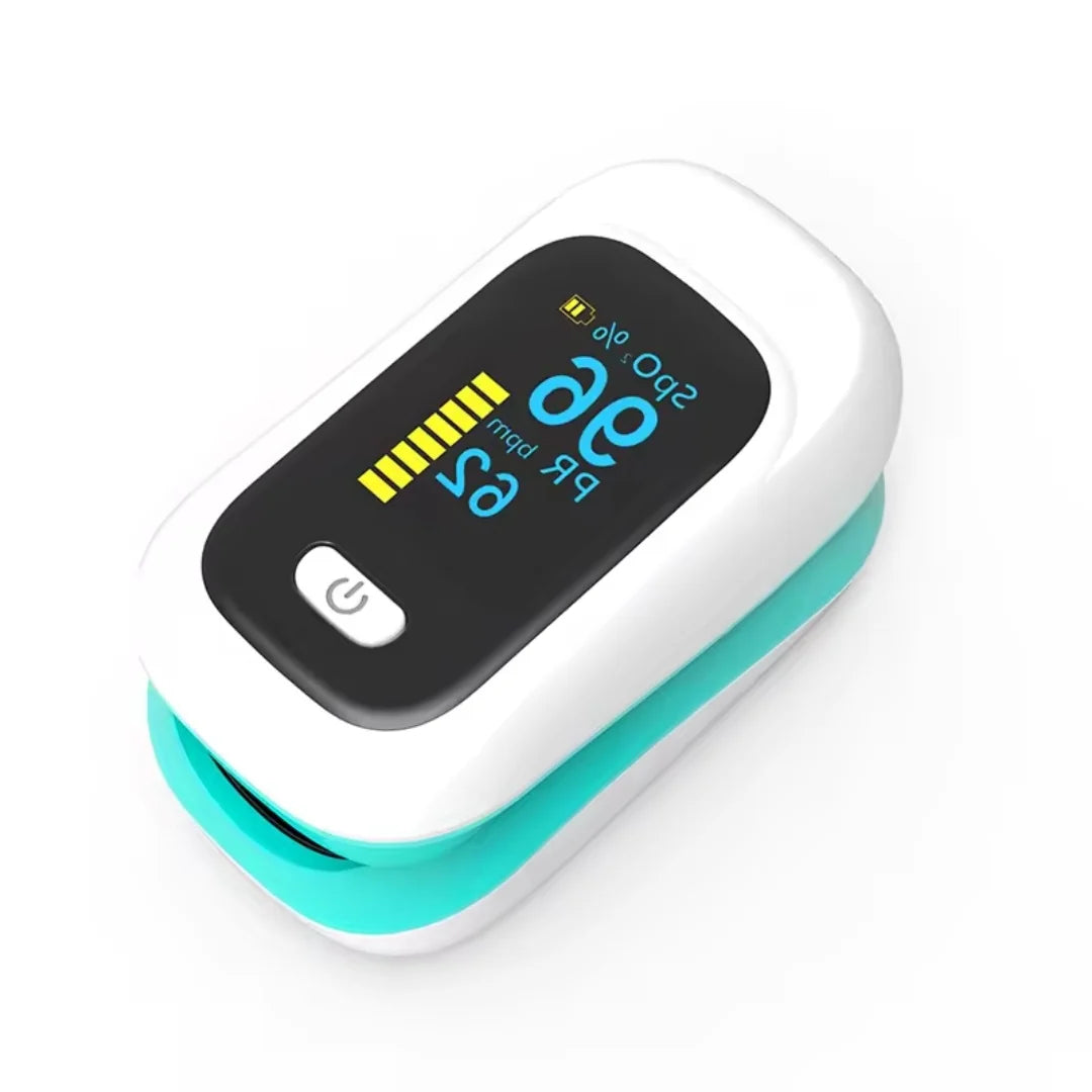 Fingertip Pulse Oximeter Dual-Color OLED SpO2 & Heart Rate