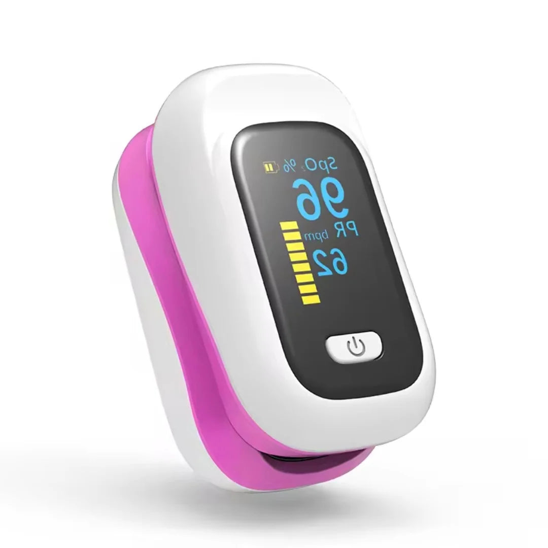 Fingertip Pulse Oximeter Dual-Color OLED SpO2 & Heart Rate