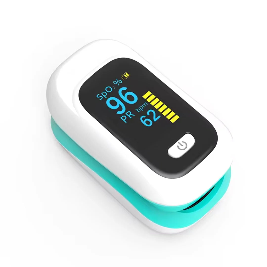 Fingertip Pulse Oximeter Dual-Color OLED SpO2 & Heart Rate