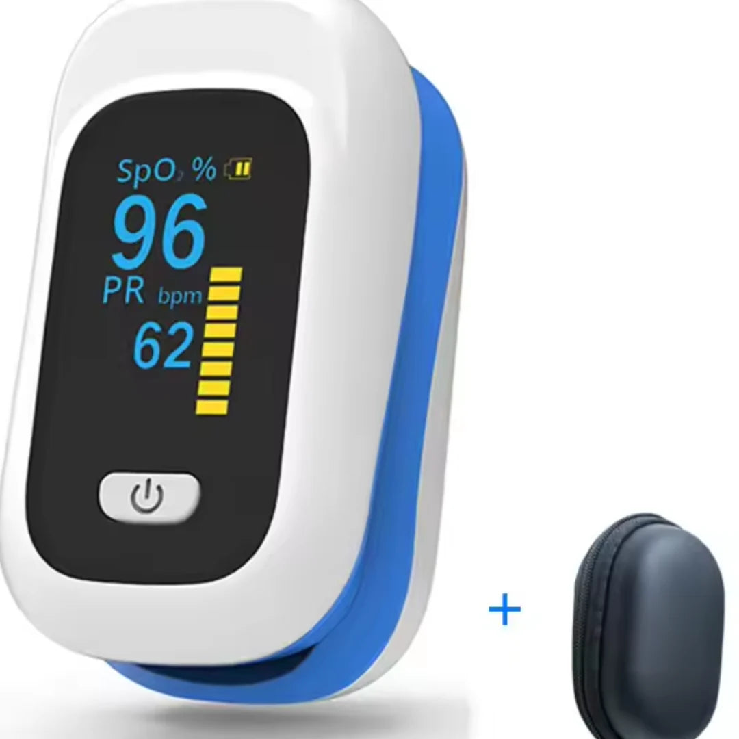 Fingertip Pulse Oximeter Dual-Color OLED SpO2 & Heart Rate