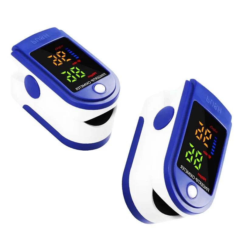 Fingertip Pulse Oximeter HD LED Display Portable One-Button