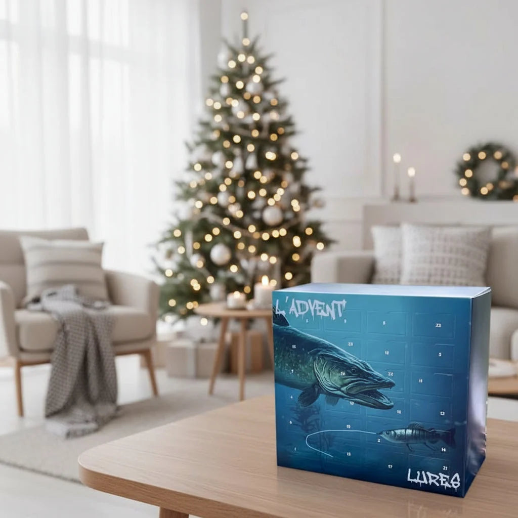 Fishing Lure Advent Calendar 24 Unique Lures