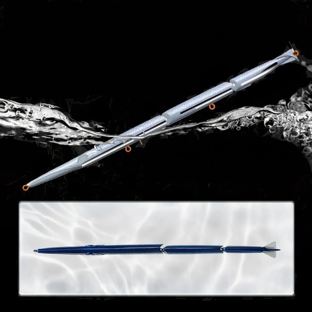 Fishing Lure Jointed 3-Segment Paddle Tail