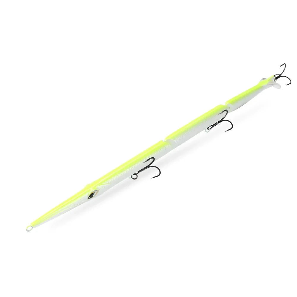 Fishing Lure Jointed 3-Segment Paddle Tail