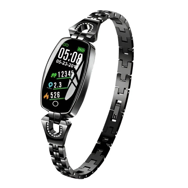 Fitness Bracelet Heart Rate & Color Touchscreen Interchangeable Chains