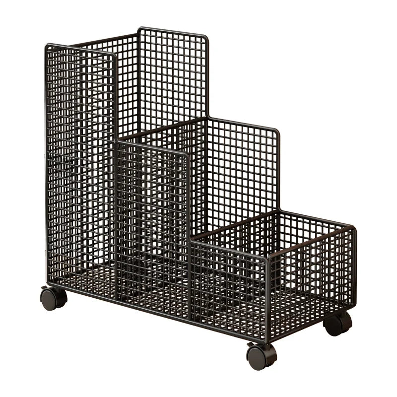 Fitness Equipment Organizer Welded Steel Mesh Vertical Compartments