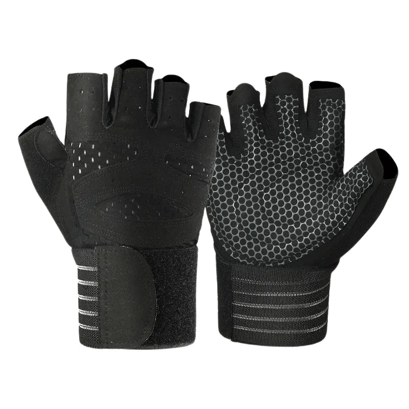 Fitness Gloves Non-Slip Grip Workout Comfort S–XL