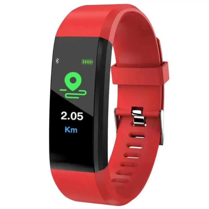 Fitness Smartwatch Continuous Heart Rate & Blood Pressure