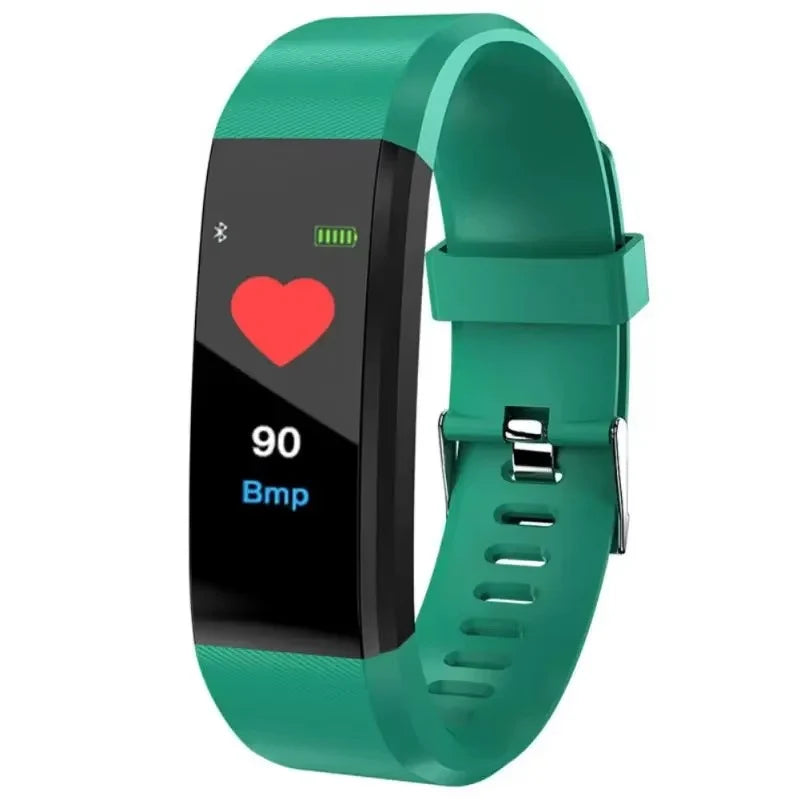 Fitness Smartwatch Continuous Heart Rate & Blood Pressure