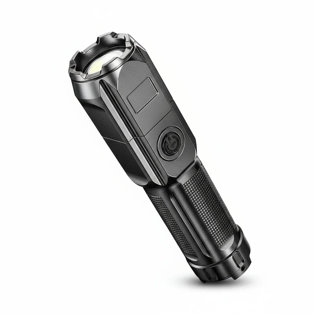 Flashlight LED Long-Range Waterproof USB-C Rechargeable