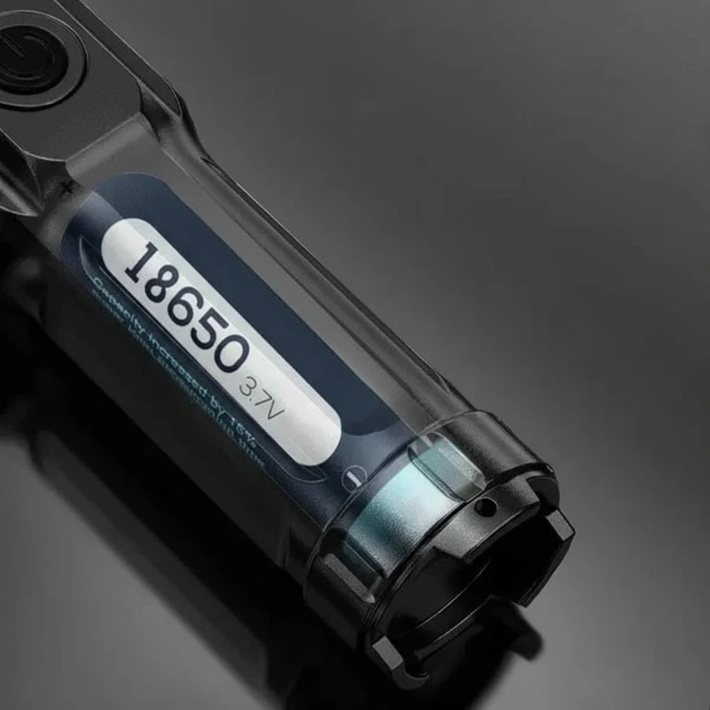 Flashlight LED Long-Range Waterproof USB-C Rechargeable