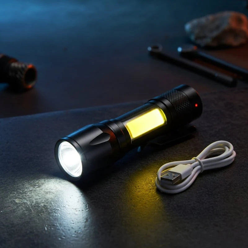 Flashlight Lantern USB-C Rechargeable IPX6 Water-Resistant