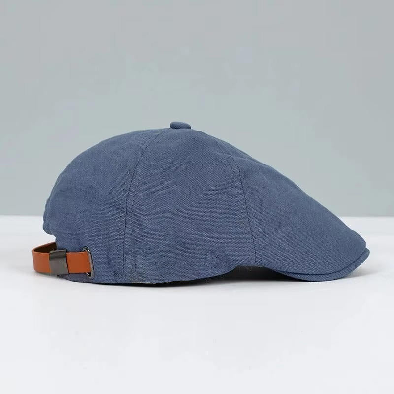 Flat Cap Adjustable Elastic Band Moisture Wicking