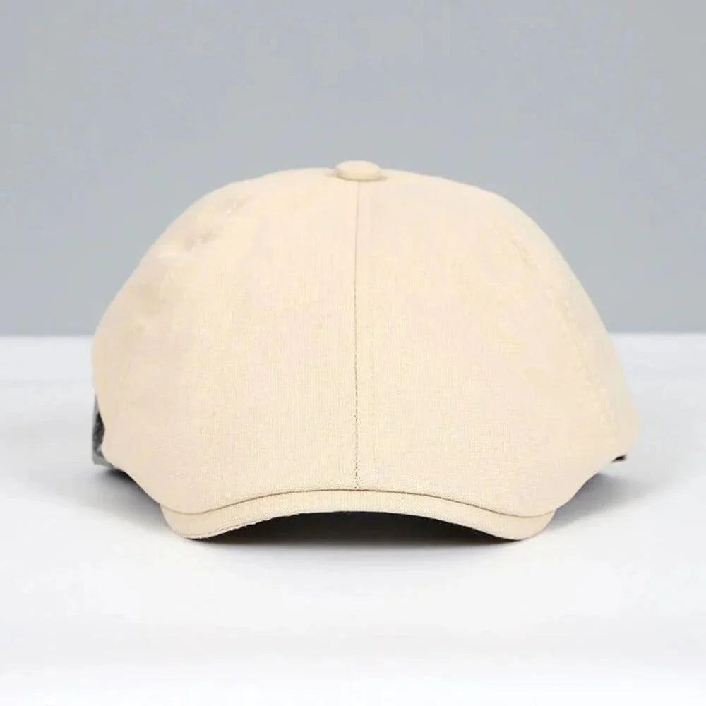 Flat Cap Adjustable Elastic Band Moisture Wicking