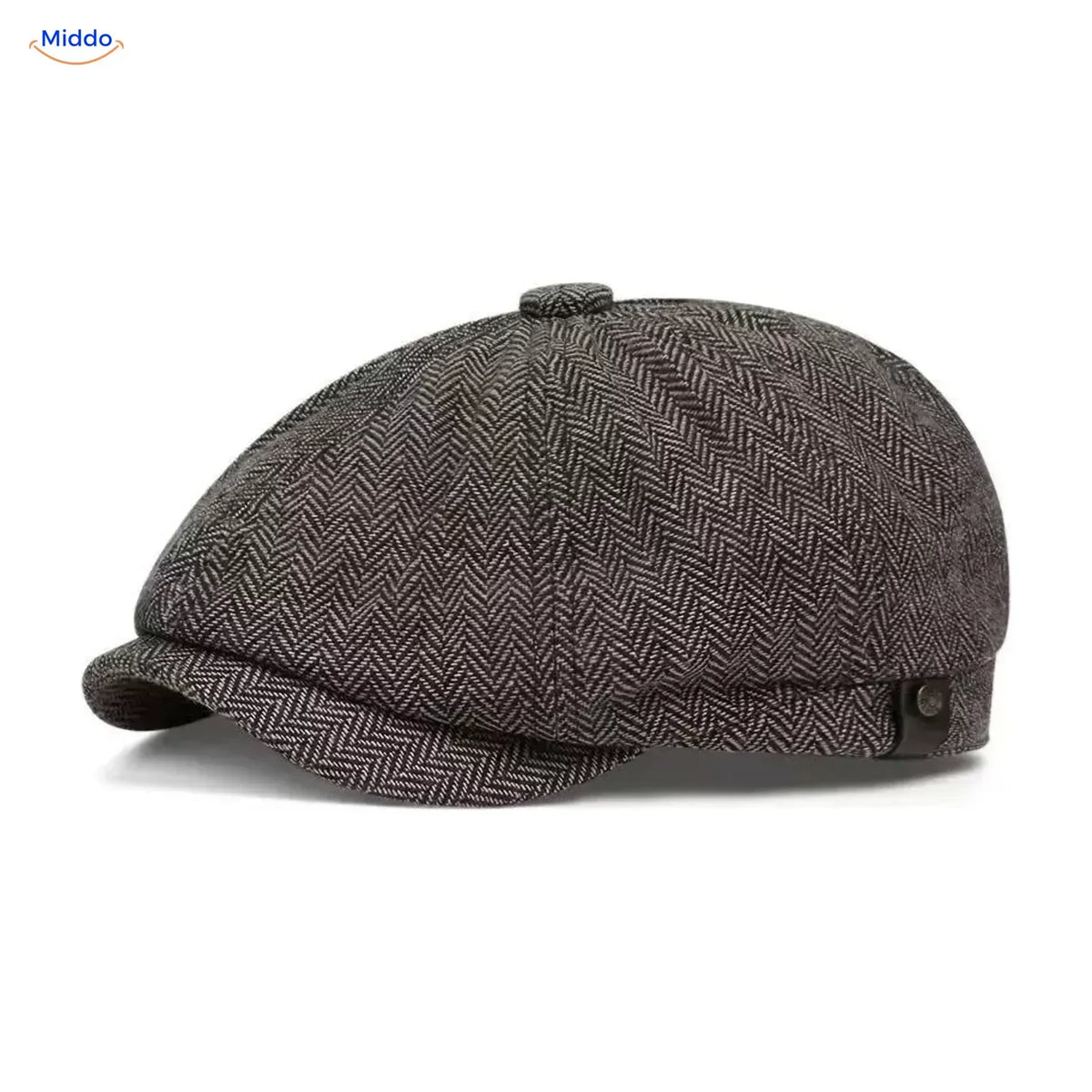 Flat Cap Eight-Panel Lightweight & Foldable