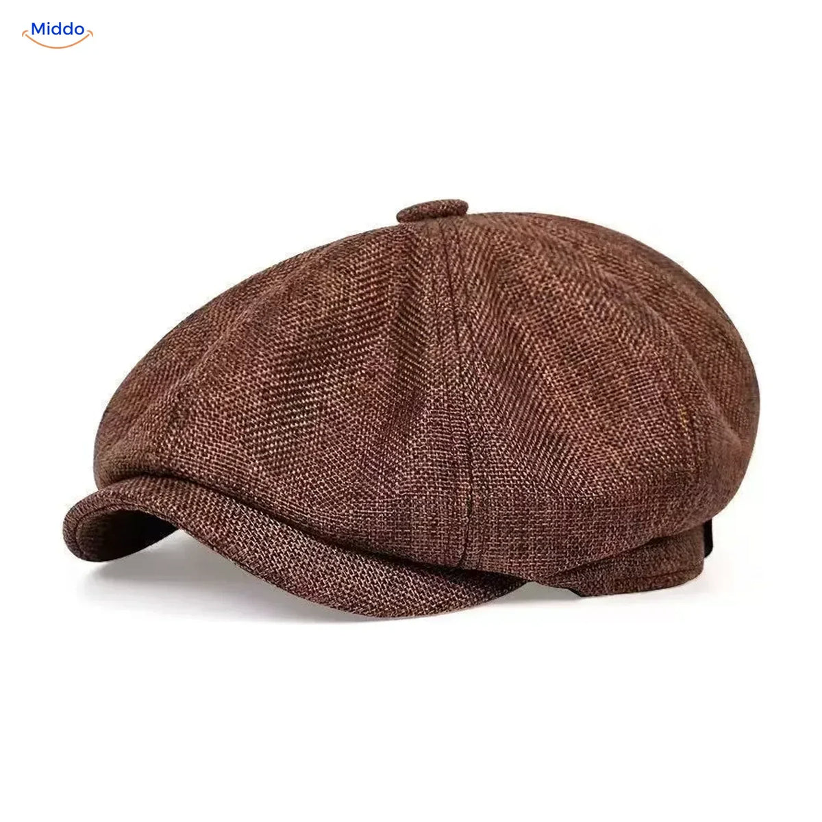 Flat Cap Eight-Panel Lightweight & Foldable