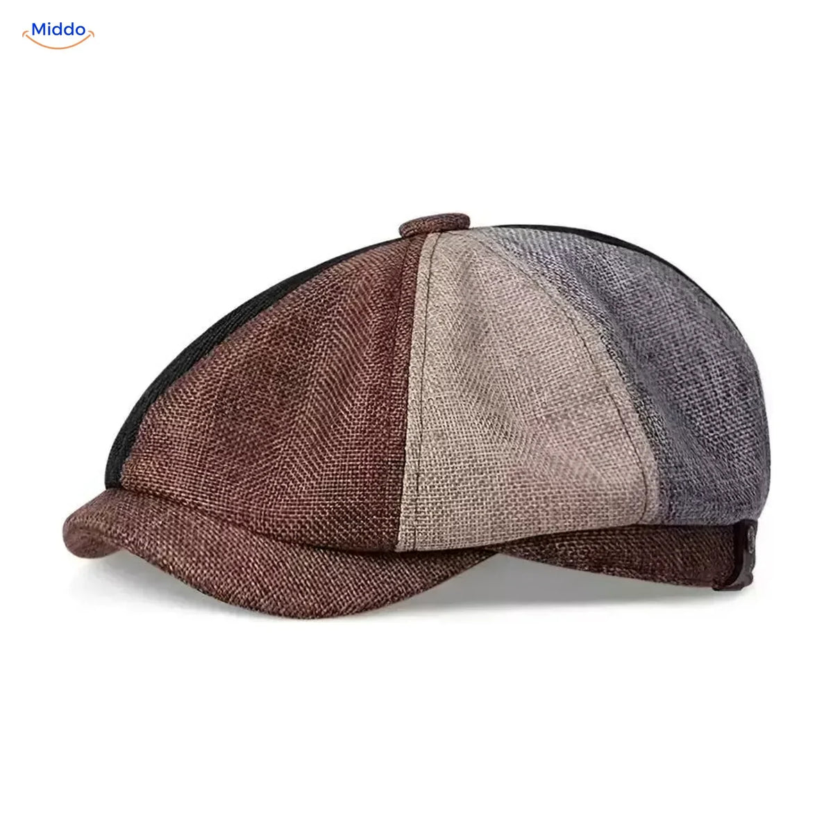 Flat Cap Eight-Panel Lightweight & Foldable