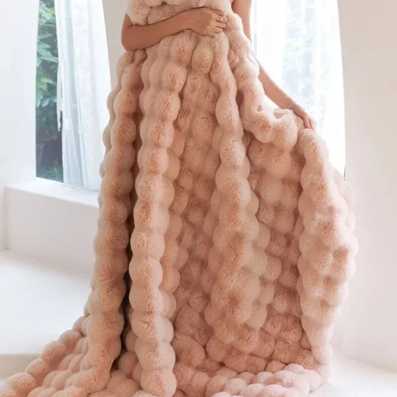 Fleece Blanket Plush Anti-Pilling Machine Washable