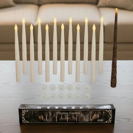 Floating Candles Flameless Flickering With Magic Wand Remote