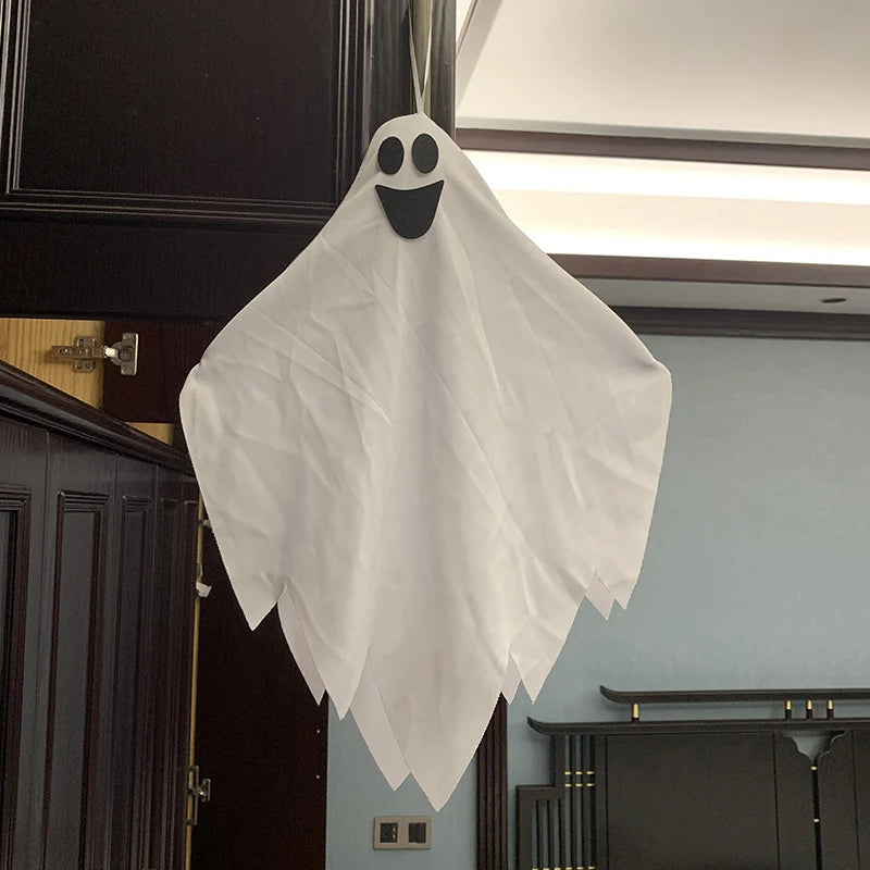 Floating Ghost Decoration Cheerful Face Weather Resistant