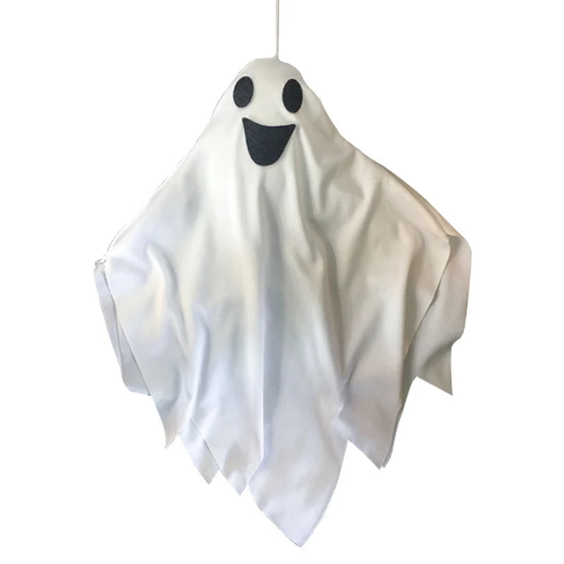 Floating Ghost Decoration Cheerful Face Weather Resistant