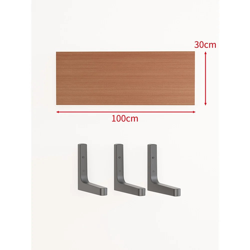 Floating Wall Shelf Slim Design Concealed Brackets