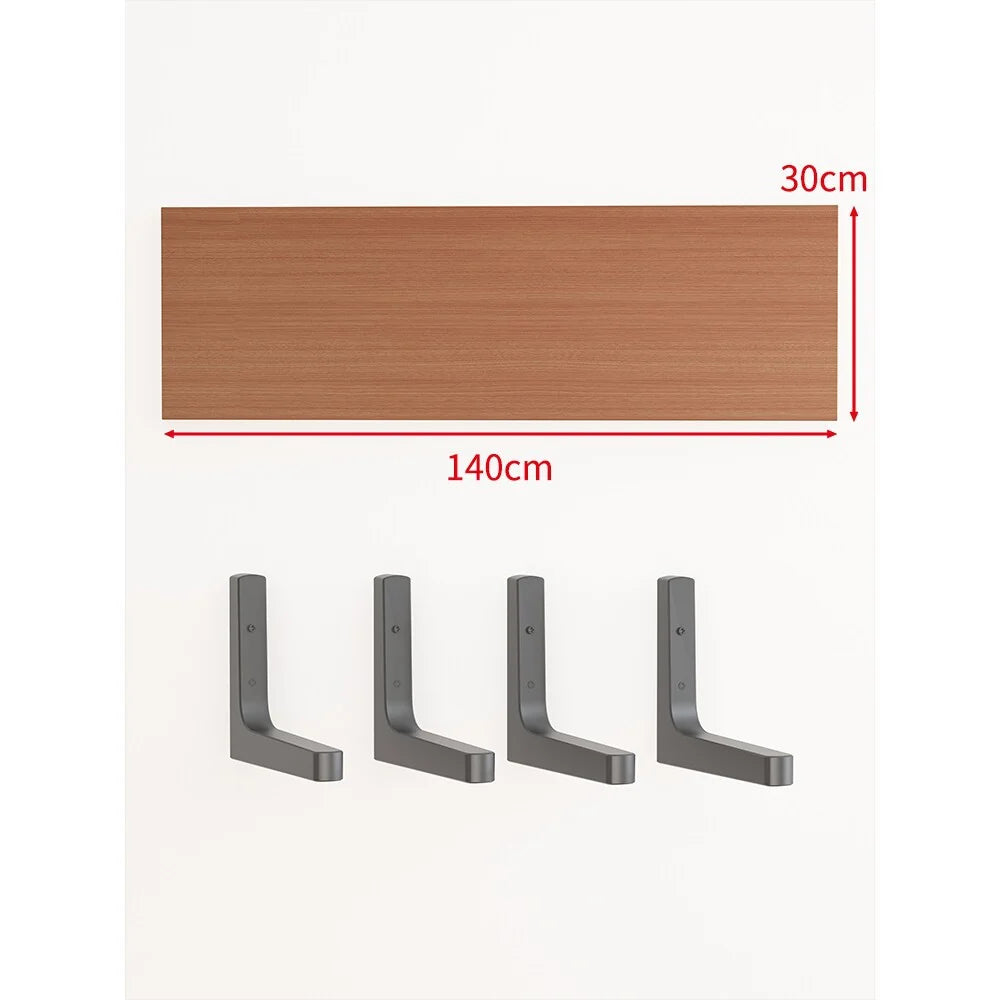 Floating Wall Shelf Slim Design Concealed Brackets