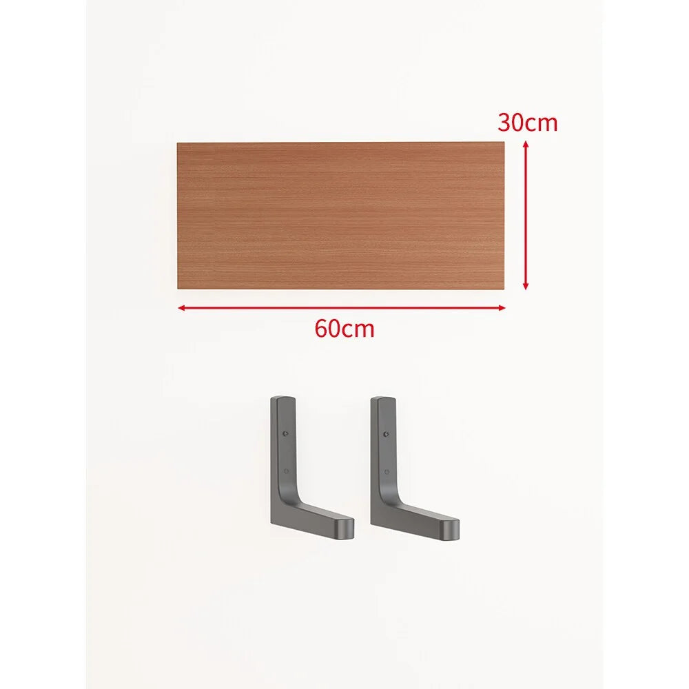 Floating Wall Shelf Slim Design Concealed Brackets