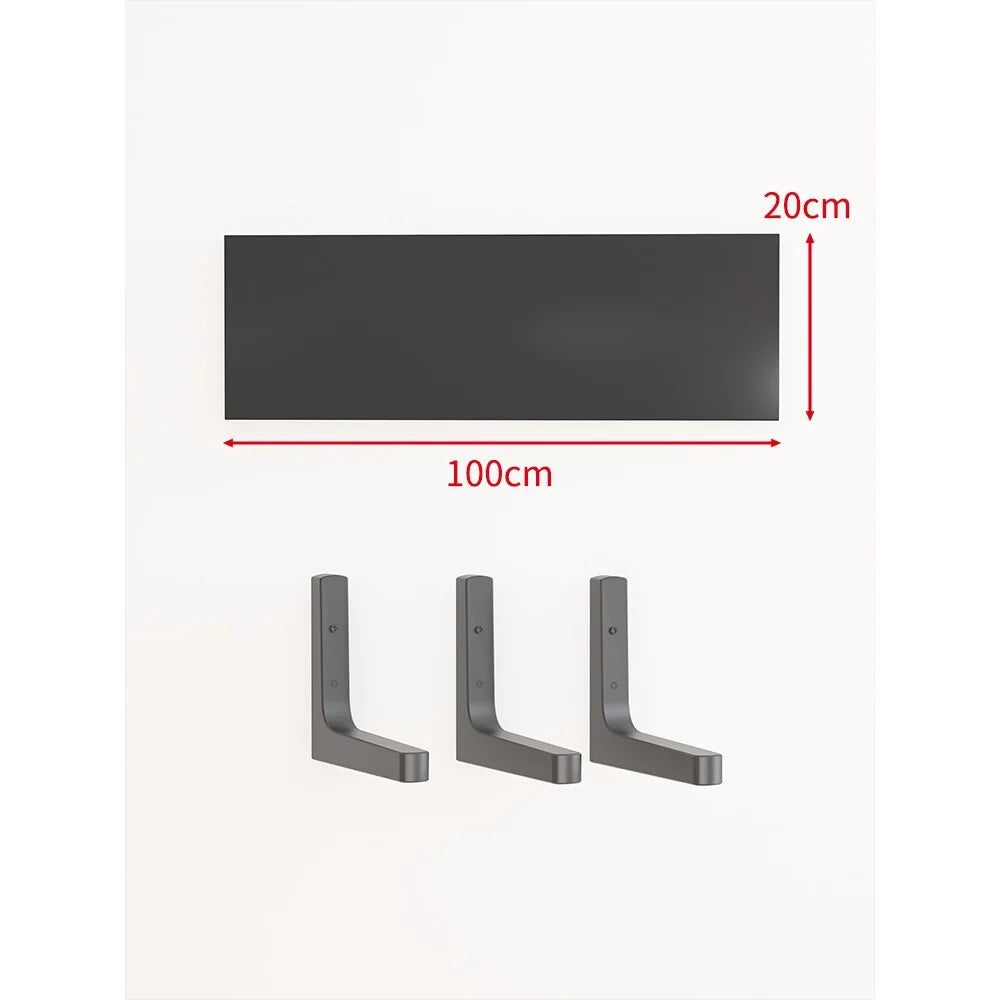 Floating Wall Shelf Slim Design Concealed Brackets