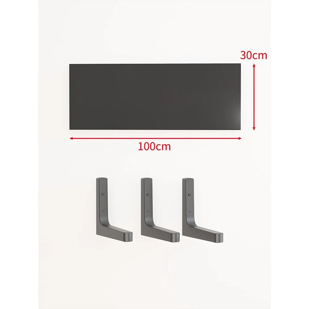 Floating Wall Shelf Slim Design Concealed Brackets