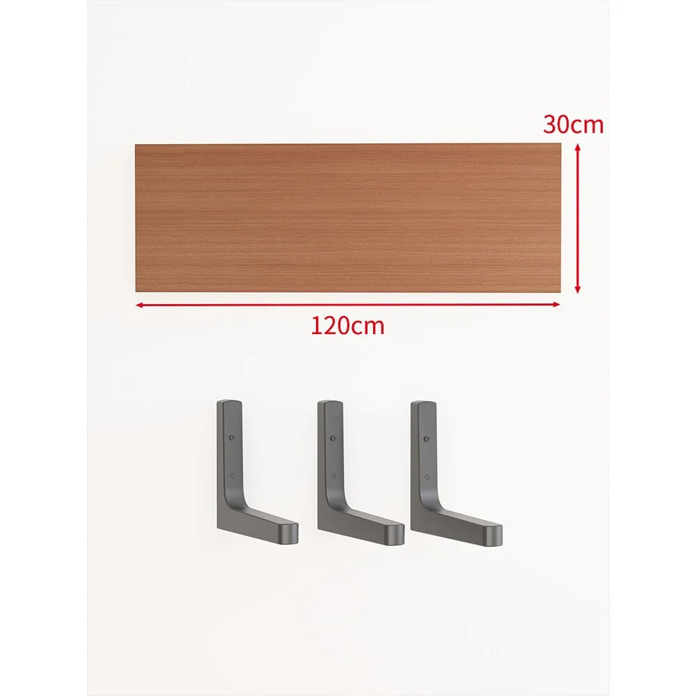 Floating Wall Shelf Slim Design Concealed Brackets