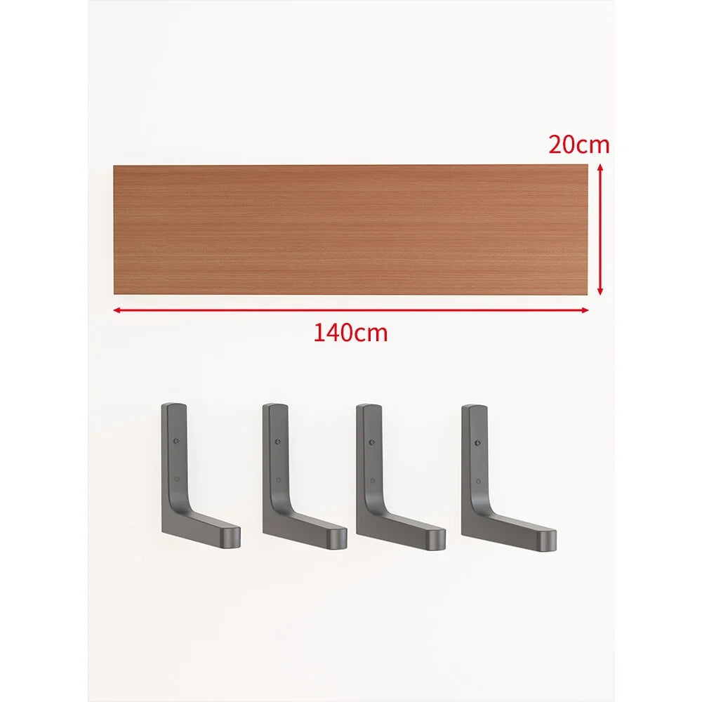 Floating Wall Shelf Slim Design Concealed Brackets