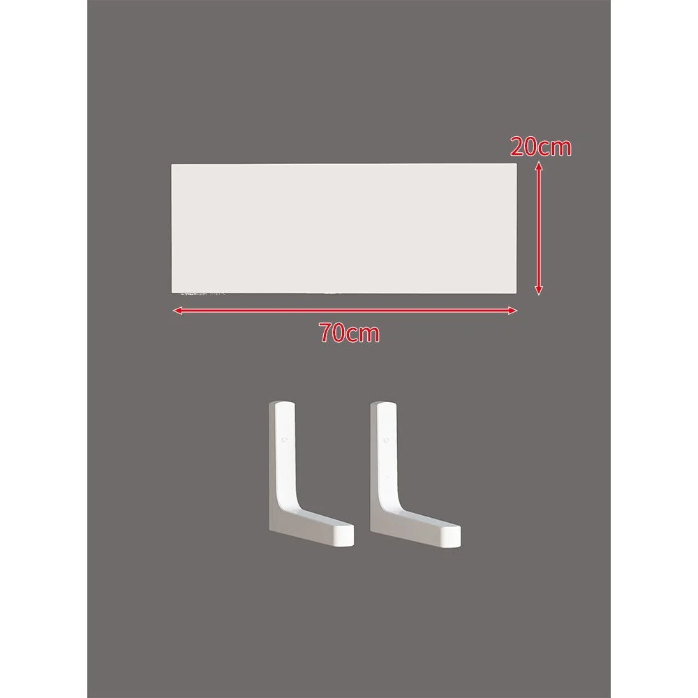 Floating Wall Shelf Slim Design Concealed Brackets