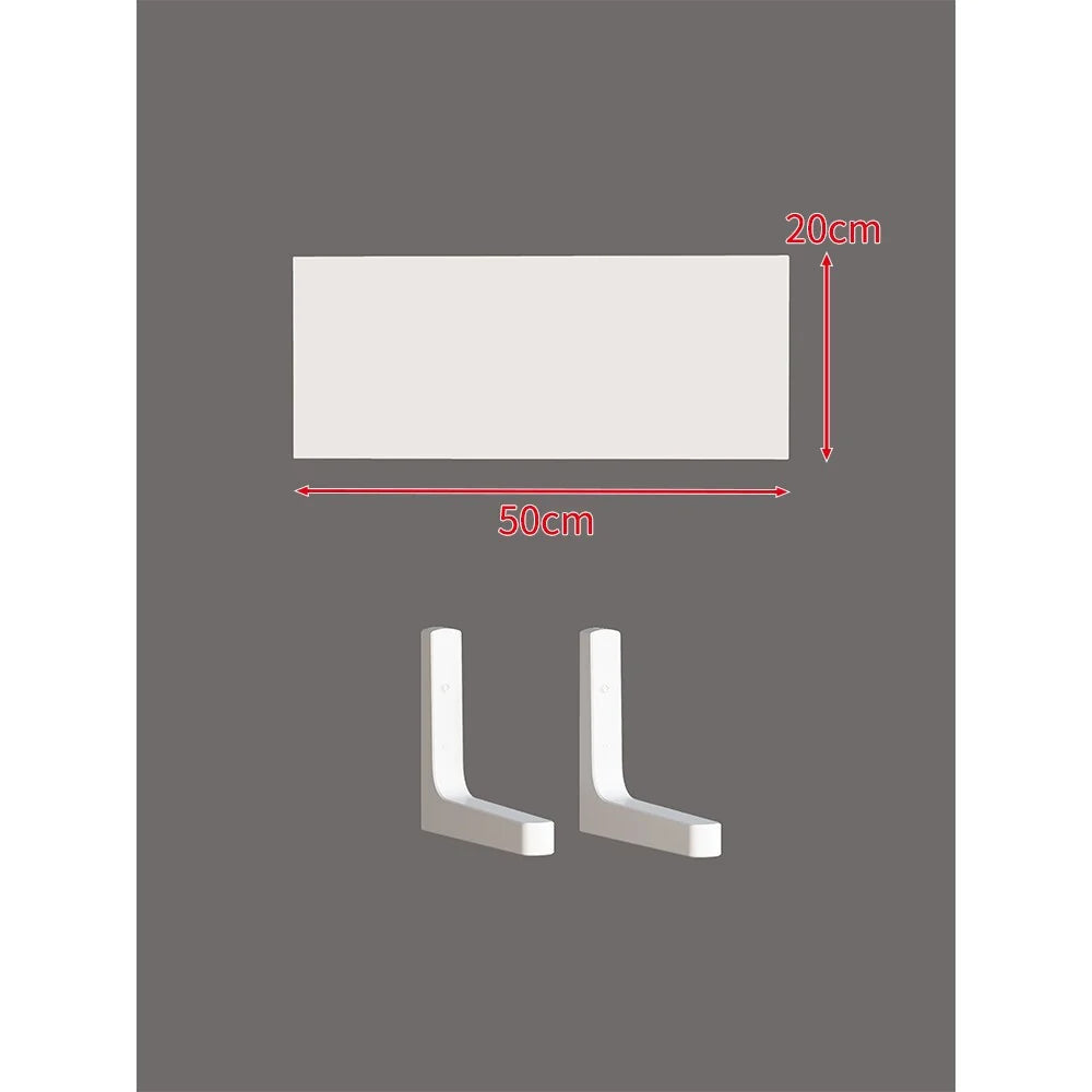 Floating Wall Shelf Slim Design Concealed Brackets