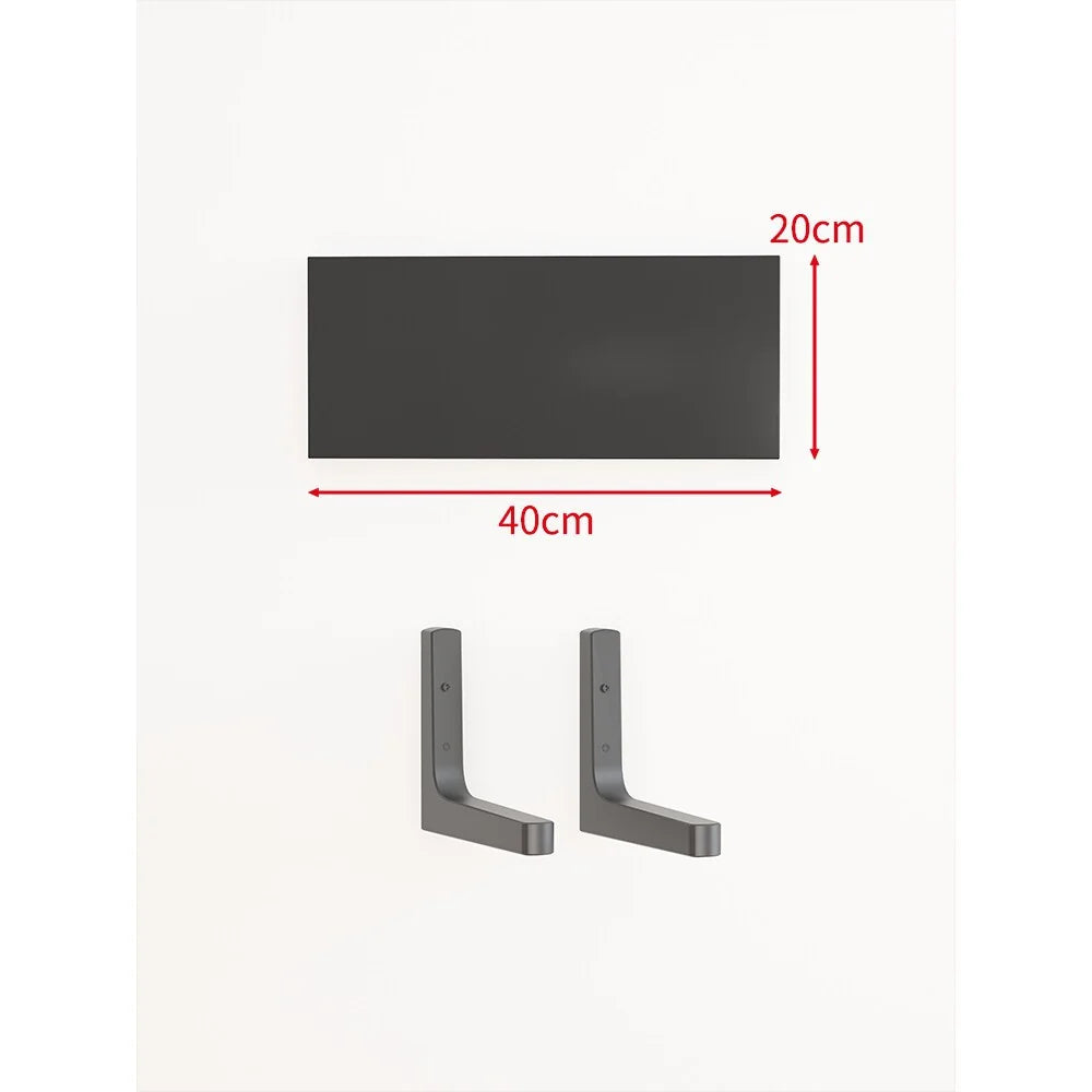 Floating Wall Shelf Slim Design Concealed Brackets