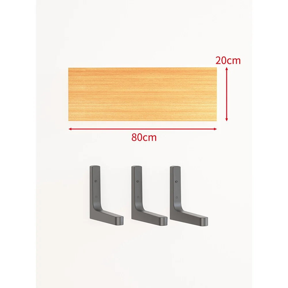 Floating Wall Shelf Slim Design Concealed Brackets