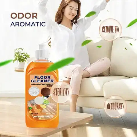 Floor Cleaner Plant-Based Concentrate Lemon Scent