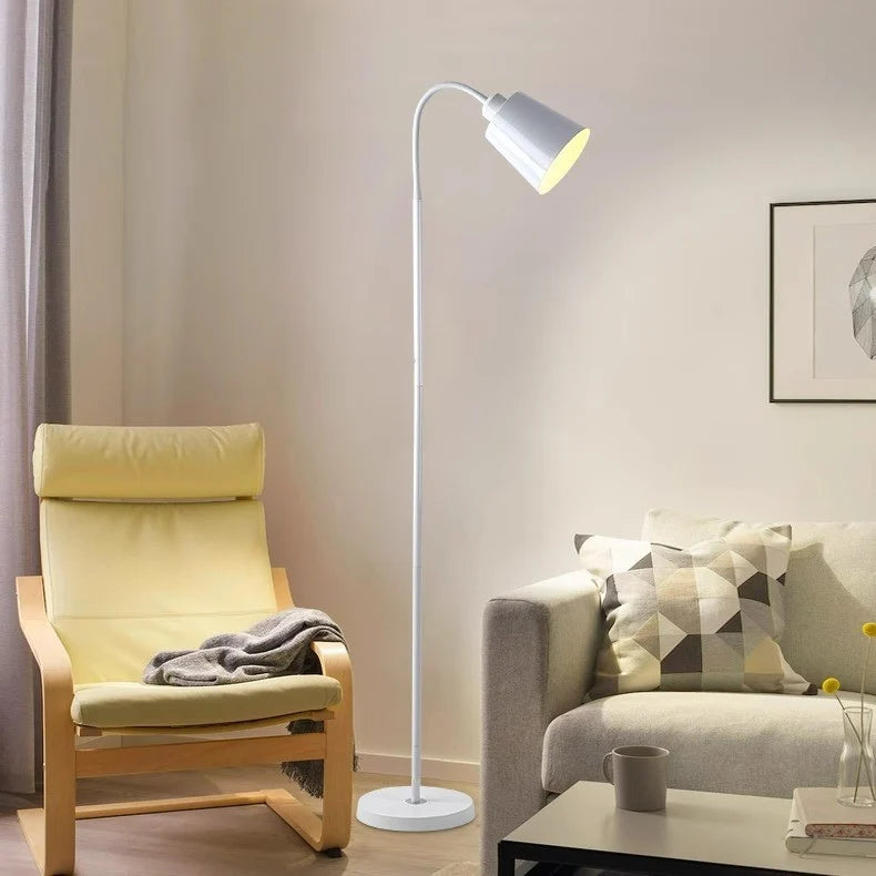 Floor Lamp Adjustable Height Flexible Arm LED Lighting
