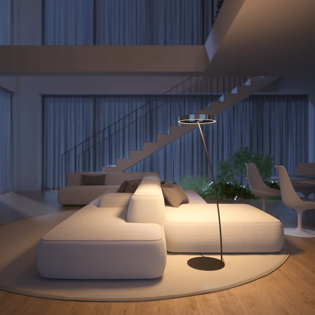 Floor Lamp Remote Control Adjustable Color Temperature