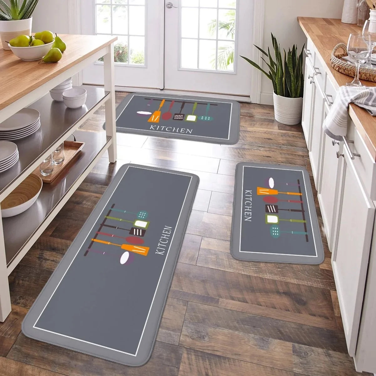 Floor Mat Diatomaceous Earth Water-Absorbent Quick-Drying Slip-Resistant