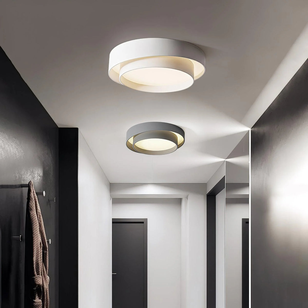 Flush Ceiling Light Slim Disc Integrated LED