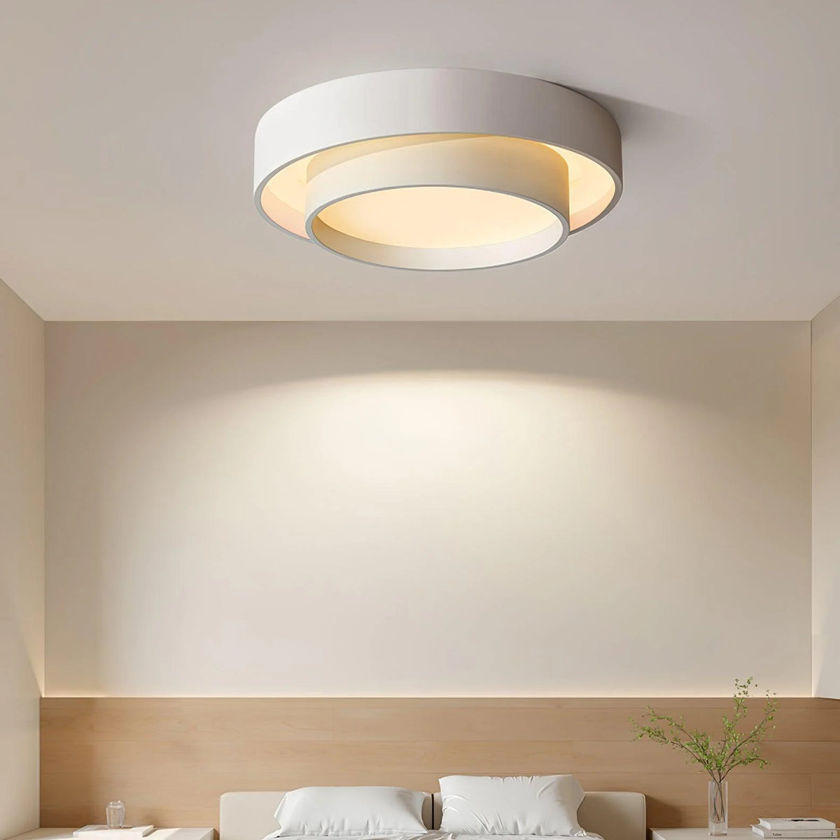 Flush Ceiling Light Slim Disc Integrated LED