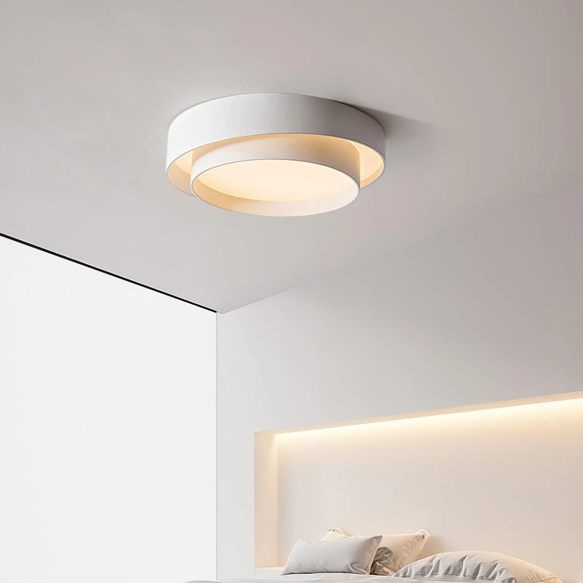Flush Ceiling Light Slim Disc Integrated LED