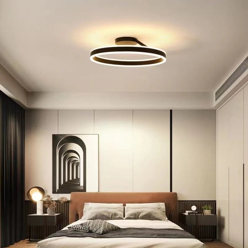 Flush Mount Ceiling Light Dimmable LED With Remote Control