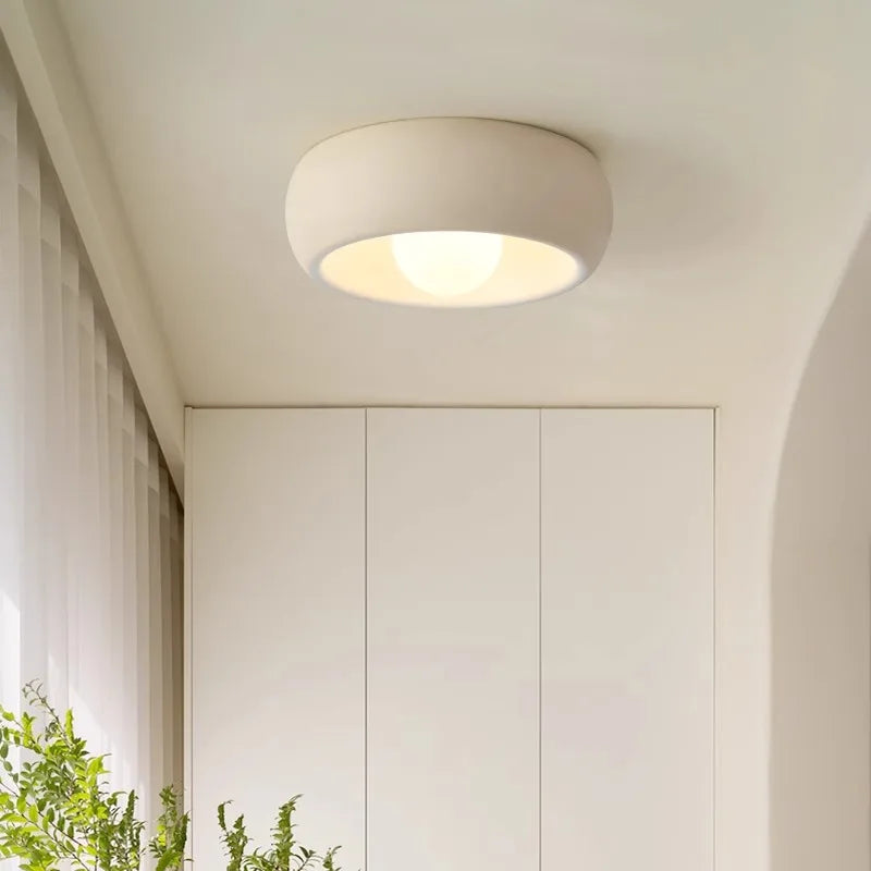 Flush-Mount Ceiling Light Integrated LED No Visible Fixings