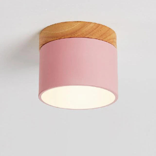 Flush-Mount Ceiling Light Low-Profile Integrated LED 3 Color Temps