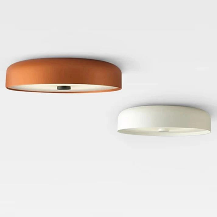 Flush Mount Ceiling Light Mid-Century Integrated LED 3-Color Switch