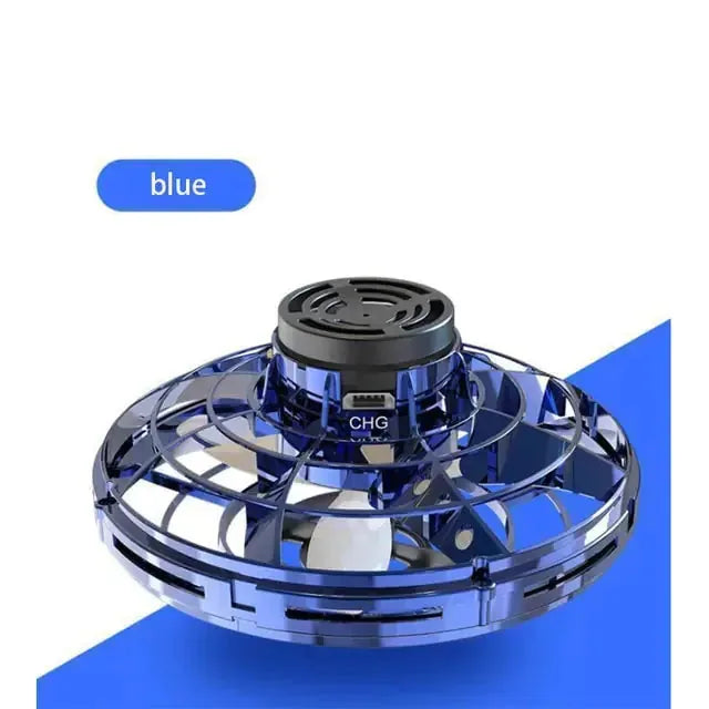 Flying Spinner Toy 2-Pack LED Lights USB Rechargeable