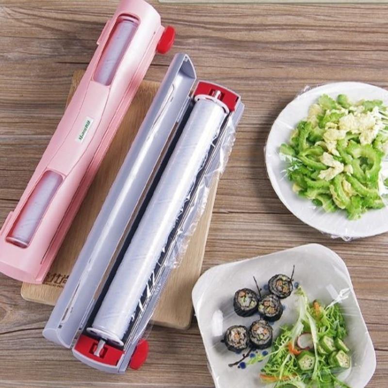 Foil & Cling Film Dispenser Magnetic Two-Way Cutter