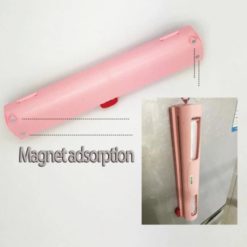 Foil & Cling Film Dispenser Magnetic Two-Way Cutter